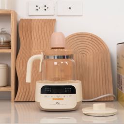 Máy đun nước pha sữa Bear WW-4H12W (Có khay hấp)