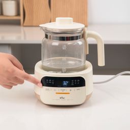 Máy đun nước pha sữa Bear WW-4H12W (Có khay hấp)