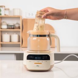 Máy đun nước pha sữa Bear WW-4H12W (Có khay hấp)