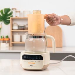 Máy đun nước pha sữa Bear WW-4H12W (Có khay hấp)