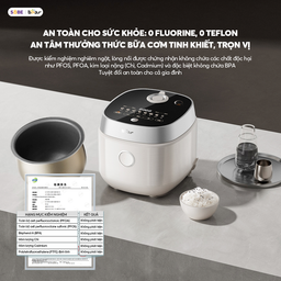 Nồi cơm điện Bear 4L RC-4H40Y (lòng nồi 1.5L)