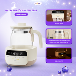 (Sale) Máy hâm sữa tiệt trùng Bear WW-5H12N