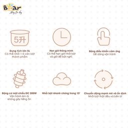 Máy trộn bột 5L Bear DM-B50V1
