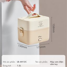 Hộp cơm 1.2L Bear LB-4H12C