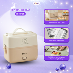 Hộp cơm 1.2L Bear LB-4H12C