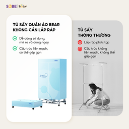 Tủ sấy quần áo Bear PCD-4H12G