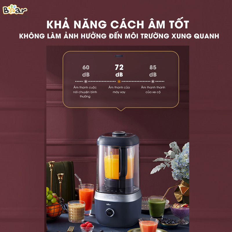 Máy làm sữa hạt Bear PBJ-B06S2