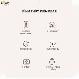 Bình thủy điện Bear KE-B30V1