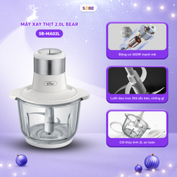 Máy xay thịt 2L Bear SB-MA02L