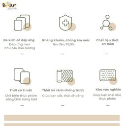 Thớt Bear CX-E0023