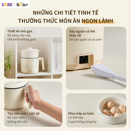 Nồi lẩu đa năng Bear MC-4H16H