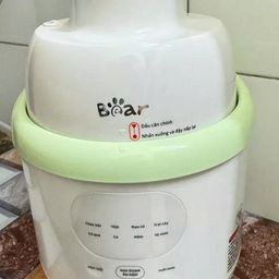 Máy Xay Nấu Thức Ăn Cho Bé Bear 0.35L Lưỡi Dao 3 Tầng 6 Lưỡi BFM-045KN