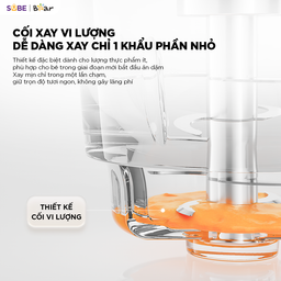 Máy xay ăn dặm thông minh 0.3L Bear BFM-025JM