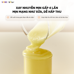 Máy xay ăn dặm thông minh 0.3L Bear BFM-025JM