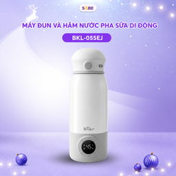 Bình đun và hâm nước pha sữa di động mini 0.5L Bear BKL-055EJ