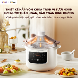 Nồi nấu chậm, nồi kho hầm thế hệ mới 3L Bear ESP-305LP