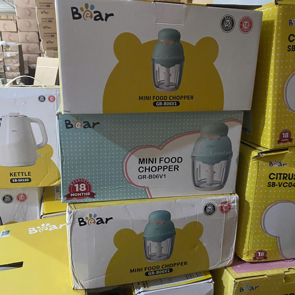 (Hàng xả - Đã sử dụng) Máy xay ăn dặm 0.6L Bear GR-B06V1 - Blue