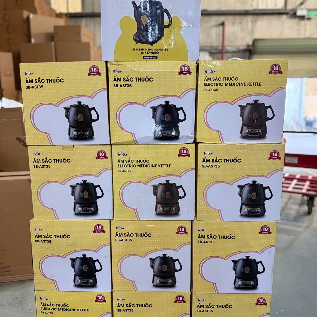 Ấm sắc thuốc Bear 3.5l