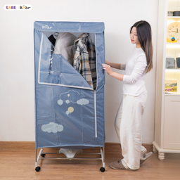 Tủ sấy quần áo Bear HGJ-D12D5 dung tích 475l, cài đặt giờ sấy tiện lợi