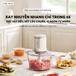 (Hàng Xả - Đã Sử Dụng) Máy Xay Thịt Bear 1.8L Nhiều Phân Loại