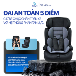 Ghế ô tô cho bé BABYRO WING (G301I00) - dành cho bé từ 3 đến 12 tuổi, bảo hành…