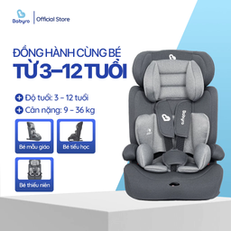 Ghế ô tô cho bé BABYRO WING (G301I00) - dành cho bé từ 3 đến 12 tuổi, bảo hành…