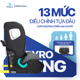 (TẶNG VẮT CAM) Ghế ô tô cho bé BABYRO I-WING (G308A) cho bé 3 tuổi -12 tuổi, B…