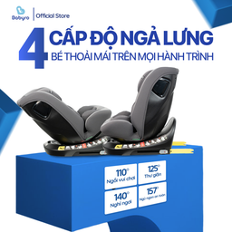 (TẶNG MÁY XAY THỊT MX20A) Ghế ô tô cho bé BABYRO I-SPINSAFE PRO (G412IS0), dàn…