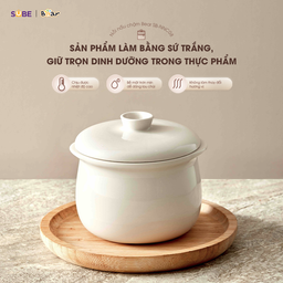 Nồi Nấu Chậm Bear 0,8L SB-NNC08 Bản Mới 7 Chế Độ Nấu Chưng Yến, Hầm Hấp Ninh C…