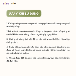 Nồi Áp Suất Điện 4L Bear SB-AS40W Đa Năng 8 Chế Độ Ninh Hầm Lẩu Nướng Sôi Nha…