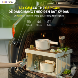 Nồi đa năng Bear MC-4H16G Nấu Lẩu Hầm Hấp Chiên Xào Lòng Nồi Chống Dính