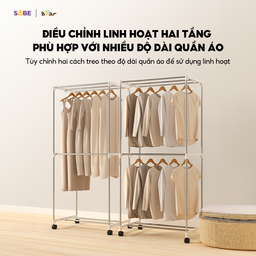 Tủ sấy quần áo Bear HGJ-D12D5 dung tích 475l, cài đặt giờ sấy tiện lợi