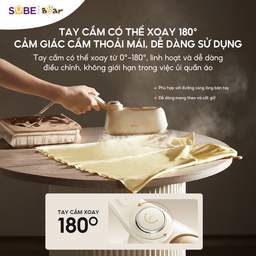Bàn Ủi Hơi Nước Cầm Tay Bear Bàn Là Ủi Nhanh Tiết Kiệm Điện IR-4H15H