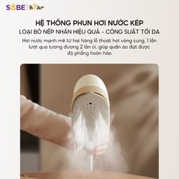 Bàn Ủi Hơi Nước Cầm Tay Bear Bàn Là Ủi Nhanh Tiết Kiệm Điện IR-4H15H