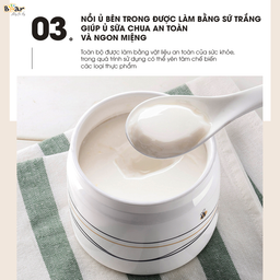 Máy Làm Sữa Chua Bear 1,7L Lên Men Tự Động Tiết Kiệm Thời Gian Đảm Bảo An Toàn…