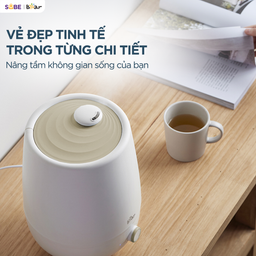 Máy tạo độ ẩm Bear 5L HU-5H50T17 SẠCH & AN TOÀN tuyệt đối với công nghệ kháng…