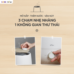 Máy tạo độ ẩm Bear 5L HU-5H50T17 SẠCH & AN TOÀN tuyệt đối với công nghệ kháng…