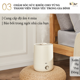 Máy Phun Sương Tạo Ẩm Bear Làm Mát Không Khí JSQ-C45U1