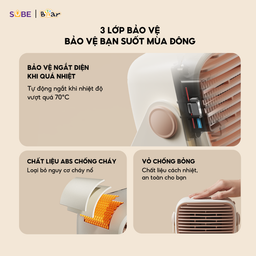 Máy sưởi mini Bear DNQ-E04Q1