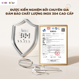 Máy đánh trứng cầm tay Bear HM-5H01J29,công suất 125W đánh bông lòng trắng trứ…