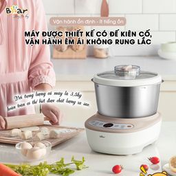 Máy Trộn Bột Bear 5L Inox 304, Ủ Bột, Nhào Bột, Nhồi Bột Nhanh, Công Suất Lớn…