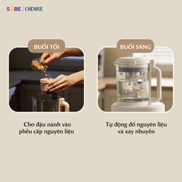 Máy làm sữa hạt Oidire 1.2l ODI04A
