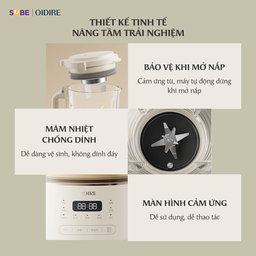 Máy làm sữa hạt Oidire 1.2l ODI04A
