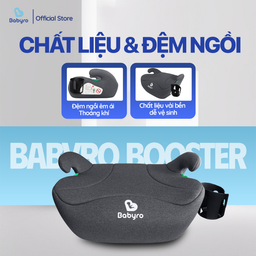 Ghế ô tô cho bé BABYRO BOOSTER (G102A) - KHÔNG ISOFIX