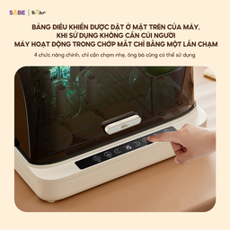 Máy Tiệt Trùng Bình Sữa Bear 18L Máy Tiệt Trùng Sấy Khô Máy Tiệt Trùng UV Ti G…