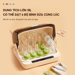 Máy Tiệt Trùng Bình Sữa Bear 18L Máy Tiệt Trùng Sấy Khô Máy Tiệt Trùng UV Ti G…