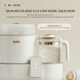 Máy Hâm Sữa OIDIRE Máy Tiệt Trùng Bình Sữa, Khử Clo, Đun Sôi Pha Sữa, Máy Nấu…