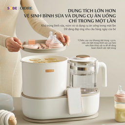 Máy Hâm Sữa OIDIRE Máy Tiệt Trùng Bình Sữa, Khử Clo, Đun Sôi Pha Sữa, Máy Nấu…