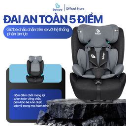 Ghế ô tô cho bé BABYRO I-WING (G308A) dành cho bé 3 tuổi -12 tuổi, bảo hành 9…