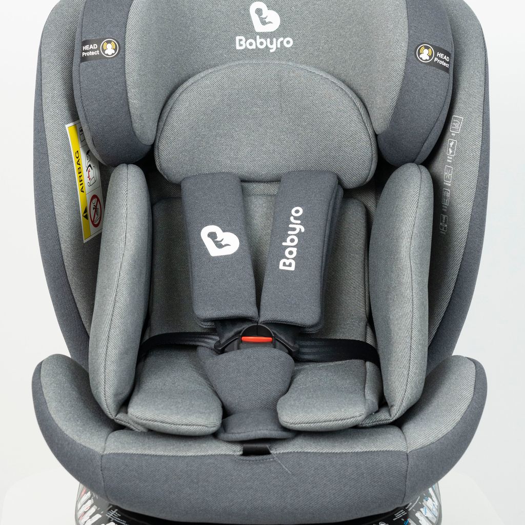 Ghế ô tô cho bé BABYRO SPINSAFE (G406) - dành cho bé từ 0 đến 12 tuổi, bảo hàn…